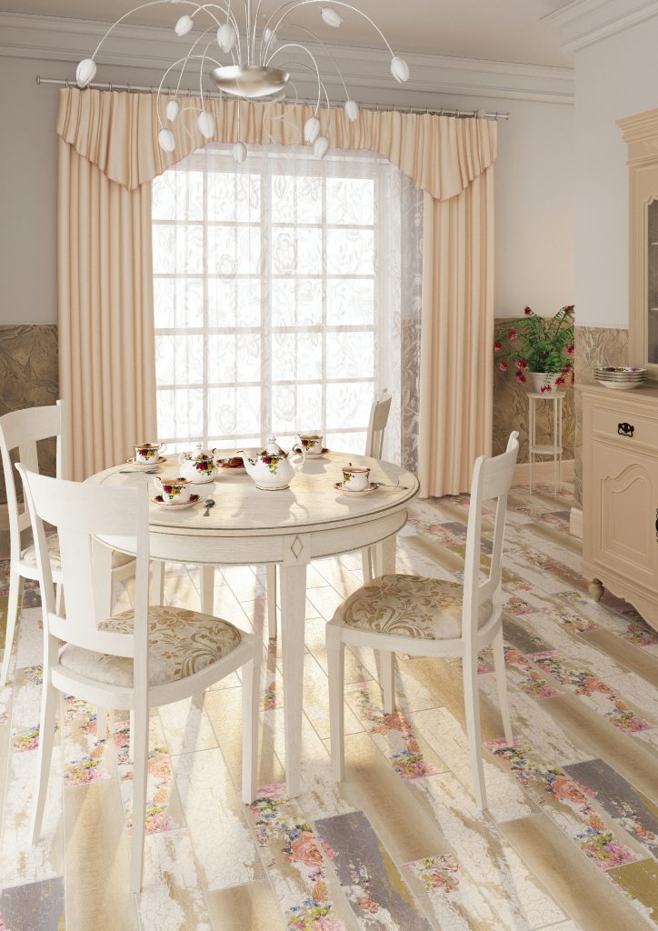 На пол Иммортель GP микс 59.4х14.7 - фото 21