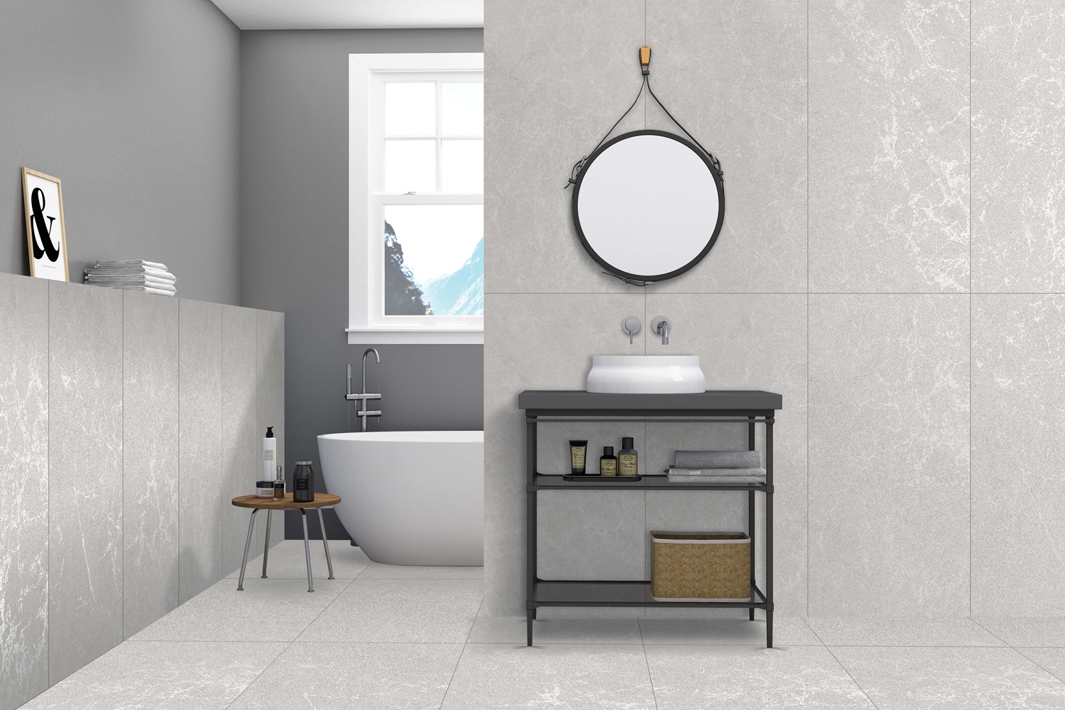 На пол Madison Ivory Sugar Carving 60x120 - фото 7