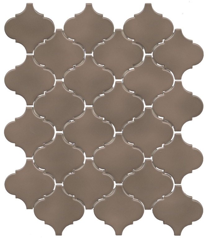 KM2630M0010N На стену Арабески Марокко Коричневый тёмный глянцевый 26x30x0.7