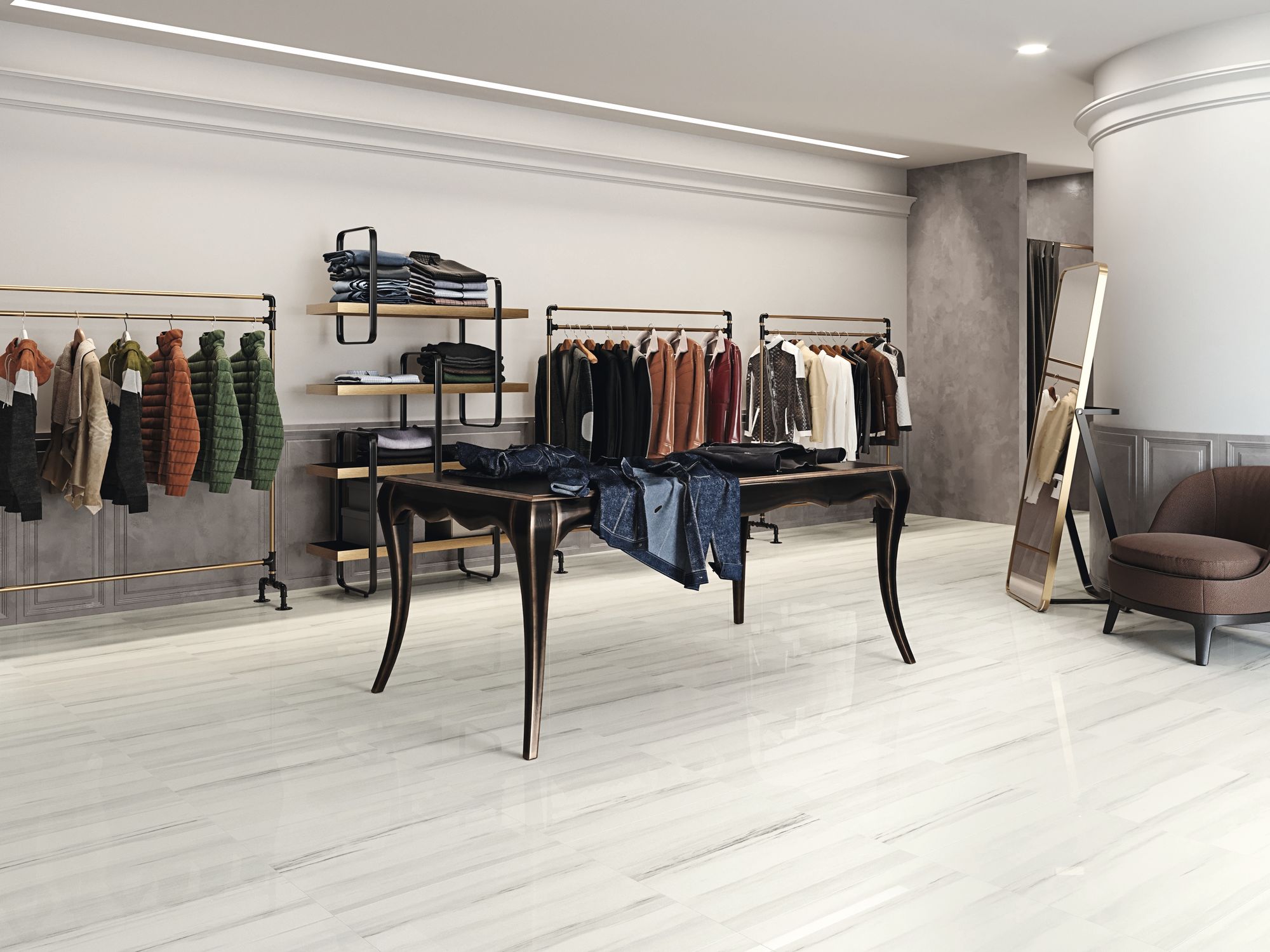 На пол Riverdale Ash rect. 60x60 - фото 3