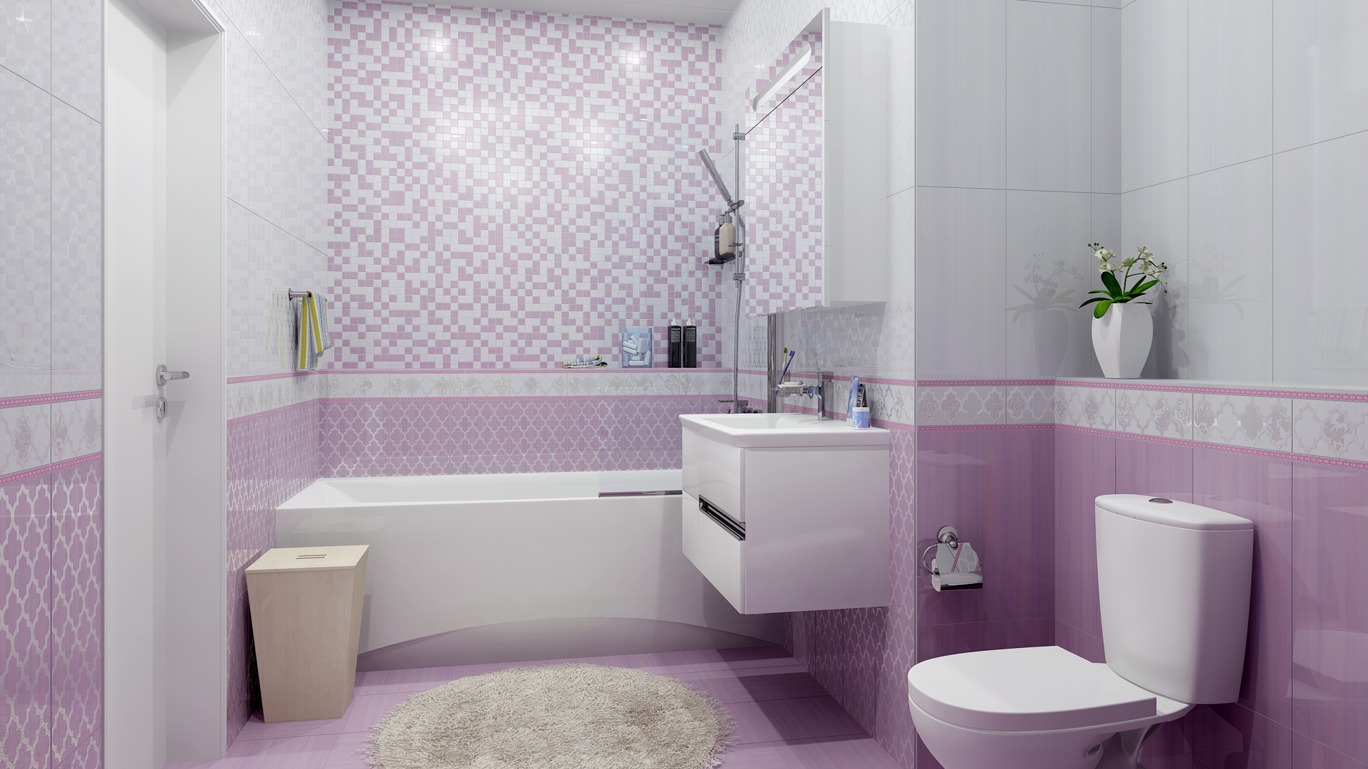 Декор Buhara Dec. Бордо - фото 3