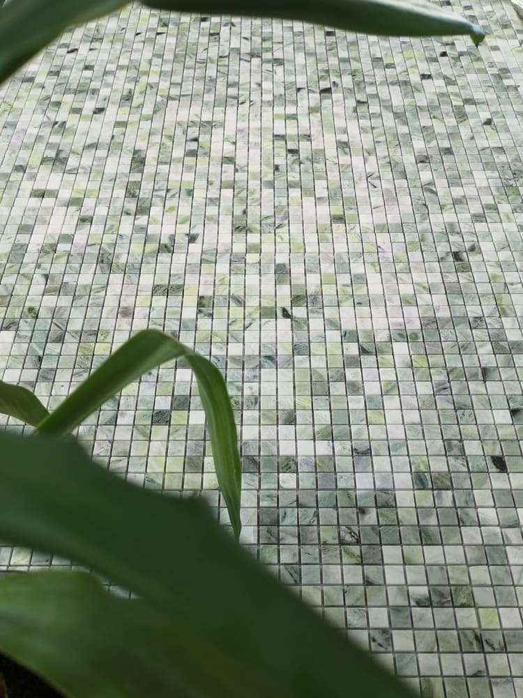 На пол Pietrine Travertino Silver MAT 15x15х4 - фото 5