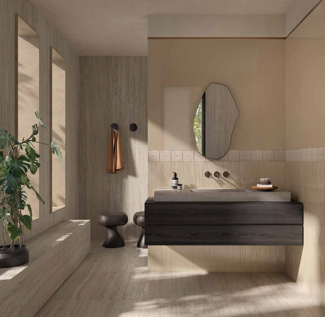 fTYN На пол Materia Brillante Maxxi Superdrop White Matt RT 120x278 - фото 7