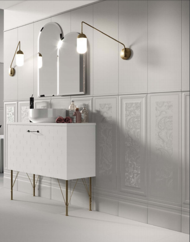 EG3310QS На стену New England Bianco Quinta Sarah 33x100 - фото 6