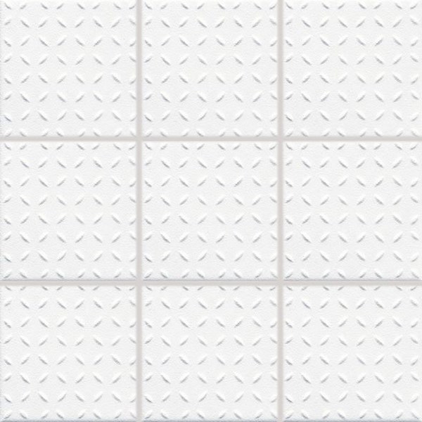 GRH0K223 На пол Pool На сетке Рельефный 2 Ral WHITE 10x10