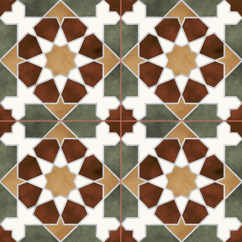 На пол Rabat Green 45.2х45.2