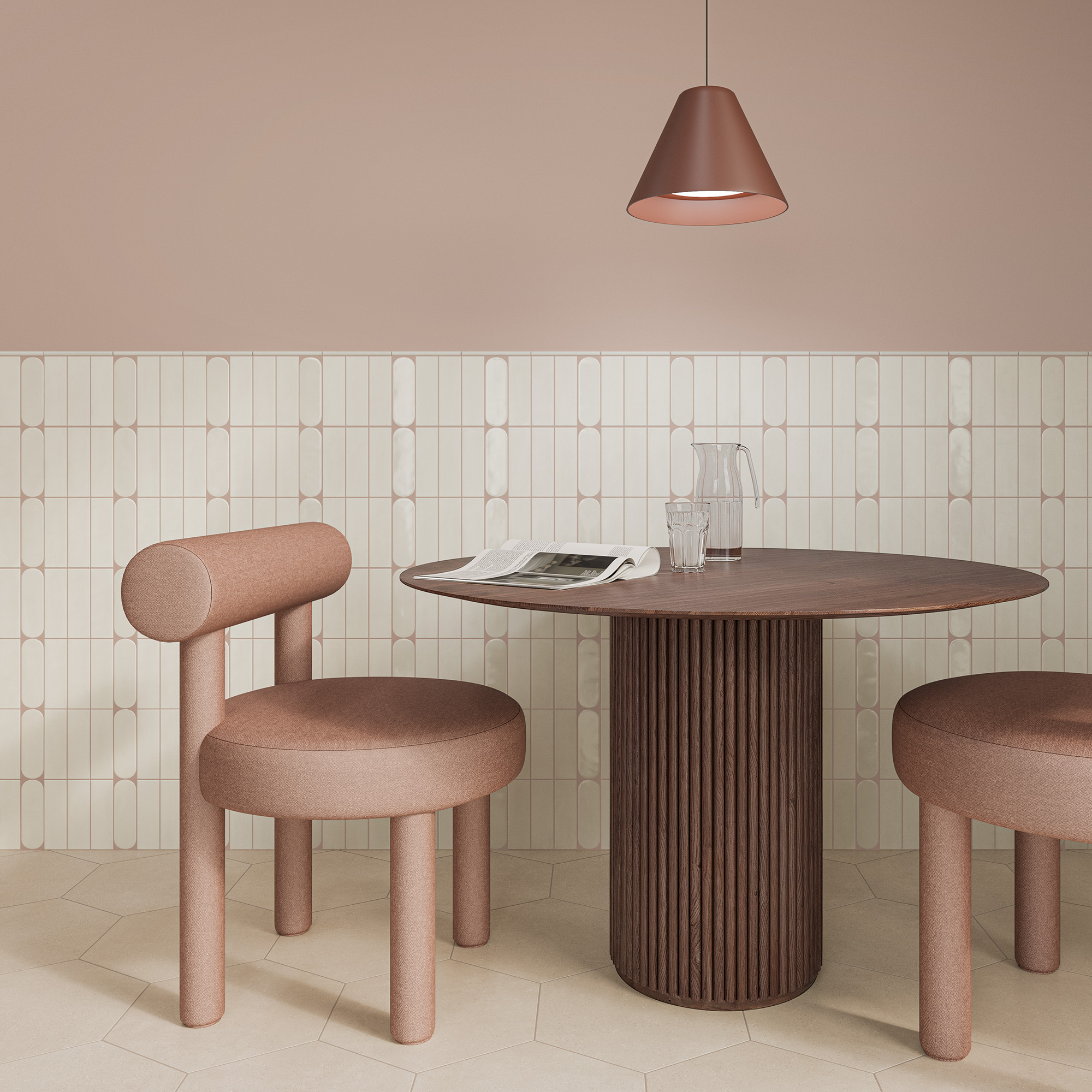 136320 На стену Calema Oval Clover 5.2х16 - фото 7