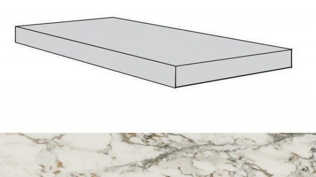 620070001792 Ступень Allure Capraia Scalino Angolare Dx Lap 33x80