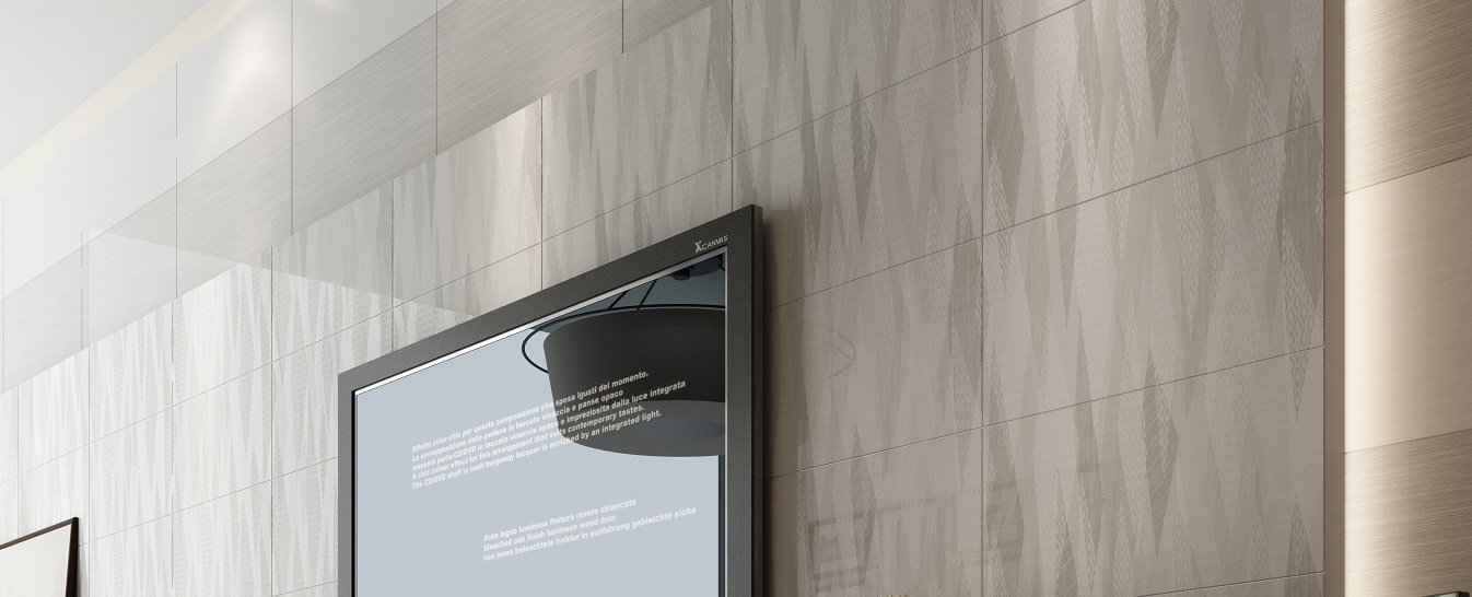 Настенная Эклипс Серый 250х500 - фото 3