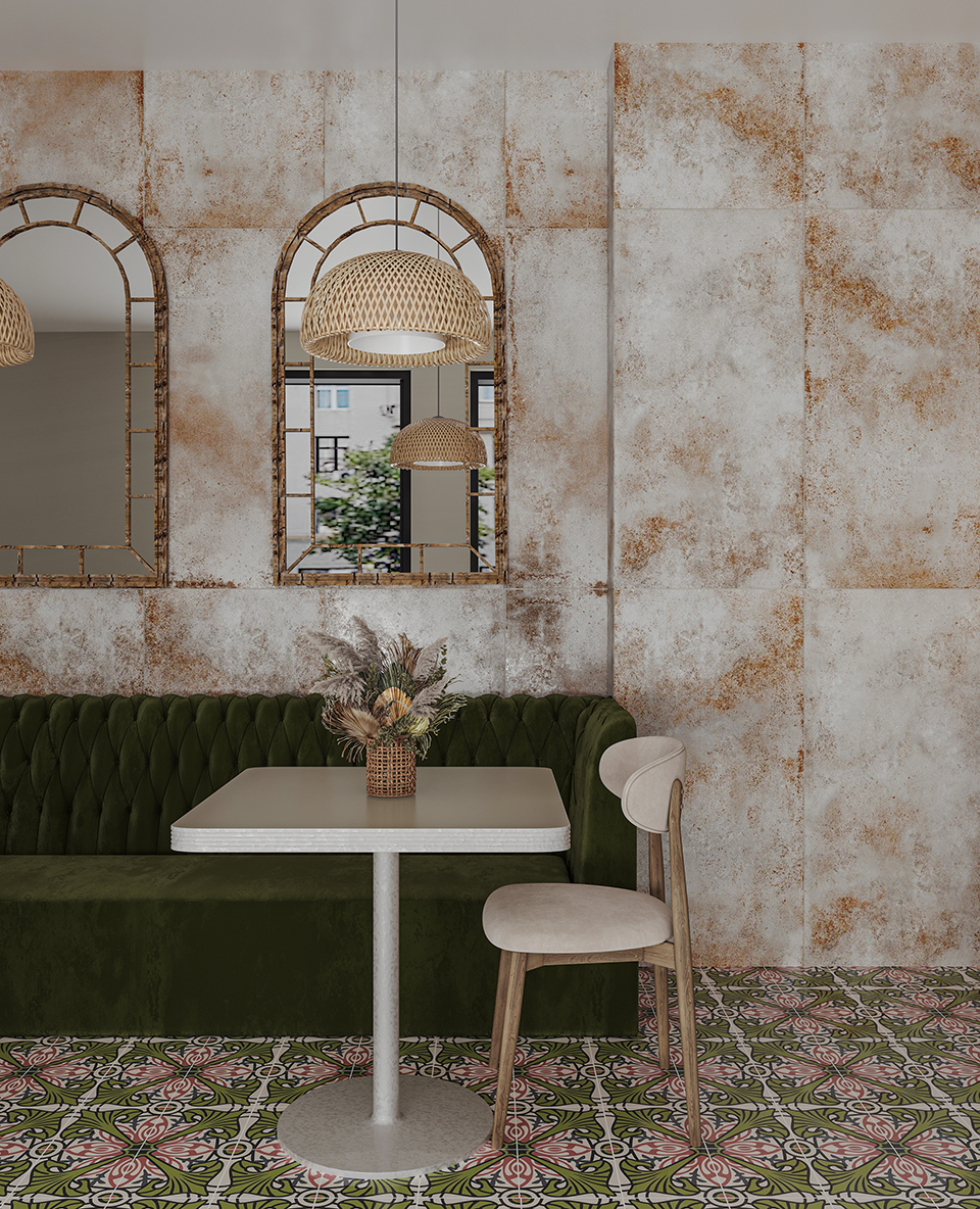 На пол Metal Titanium White Matt 60x120 - фото 6