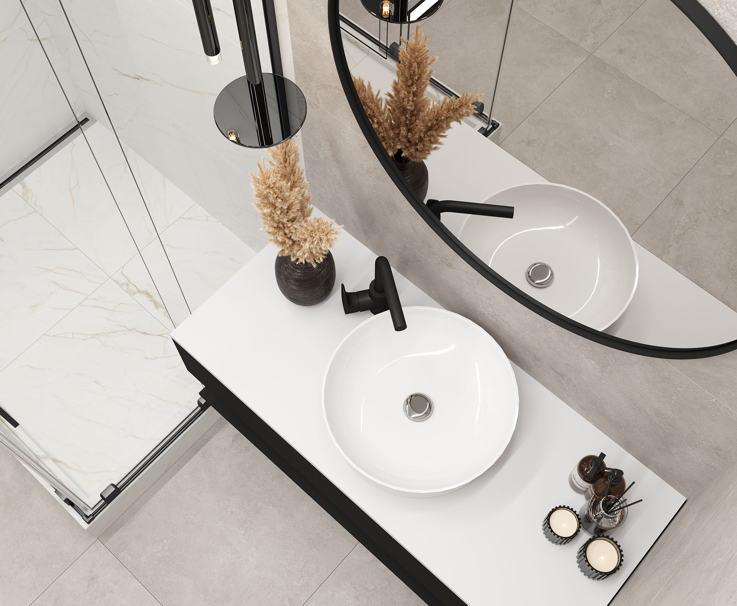 На пол Charon Gray 60x120 Cтруктурный Карвиг - фото 7