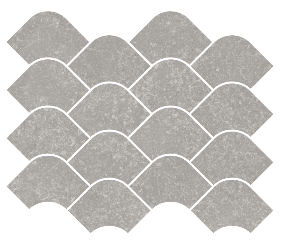 KMD2HID002BR Декор Касабланка Наборный серый матовый обрезной 30x25x0.9 - фото 5