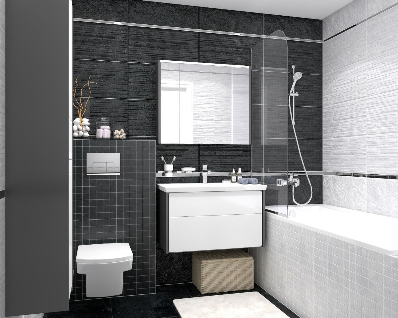 Декор Hard Hard  чёрный 30 - фото 2