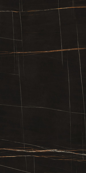 На пол Ultra Marmi Sahara Noir Luc Shiny 6mm 150x300