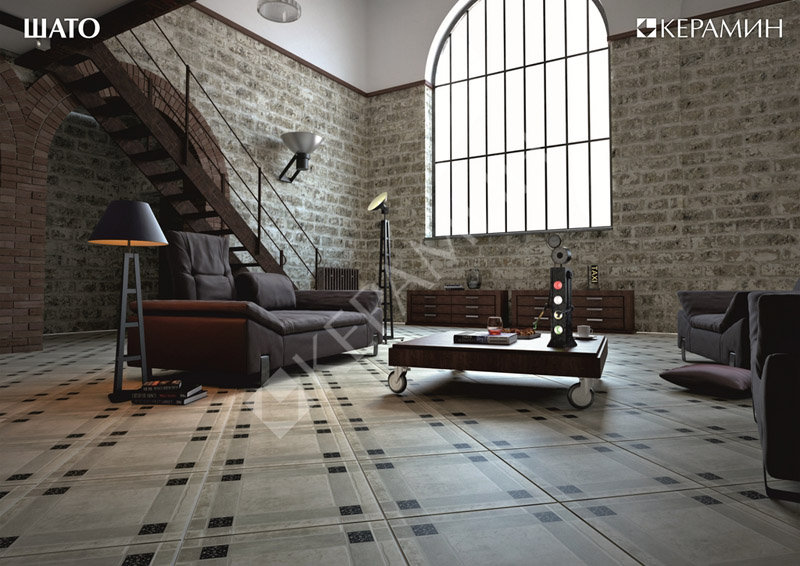 На пол Шато Коричневый 4 - фото 2