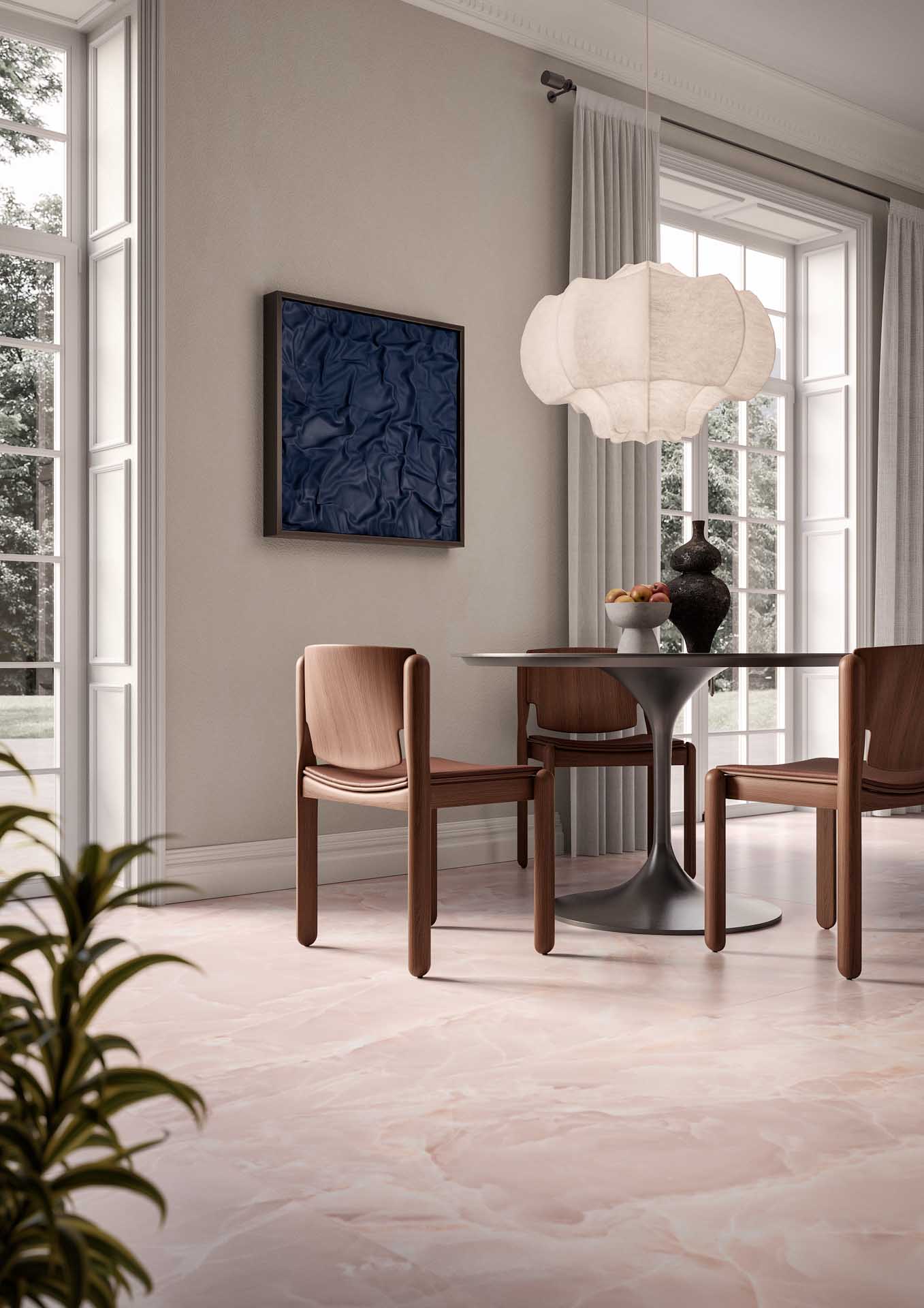 18570293 На пол Alabastri White Lucido 6mm 120x278 - фото 12