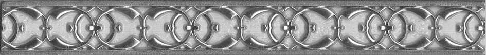 Бордюр Alhambra Silver Moldura 3.5x29.75