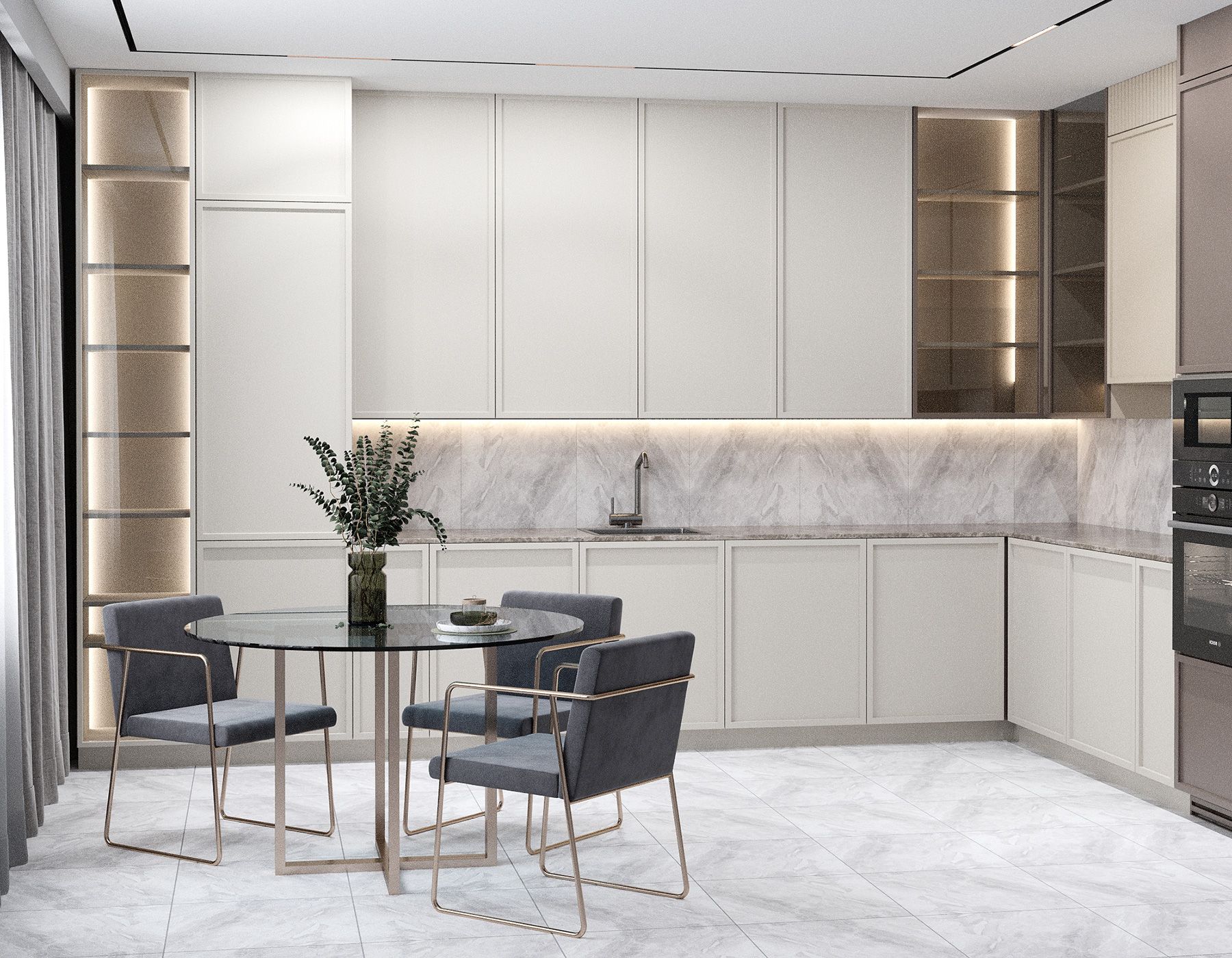 На пол Sun Paradise Grey 50x50 - фото 4