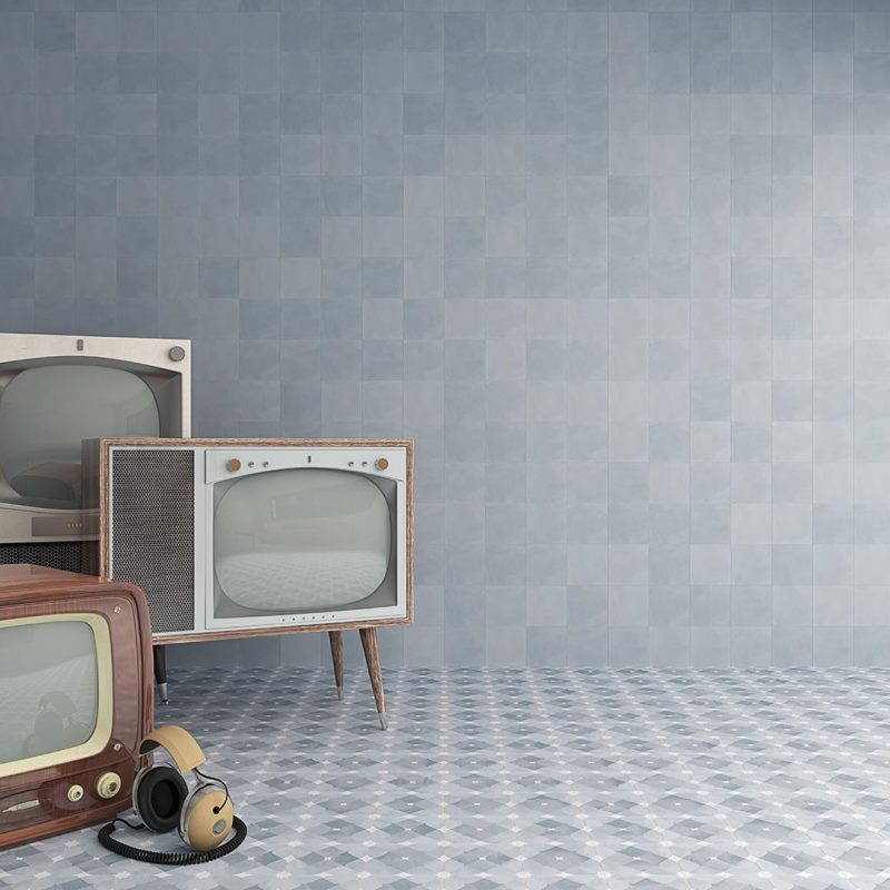 На пол Pop Tile Sixties-R Chocolate 15x15 - фото 9