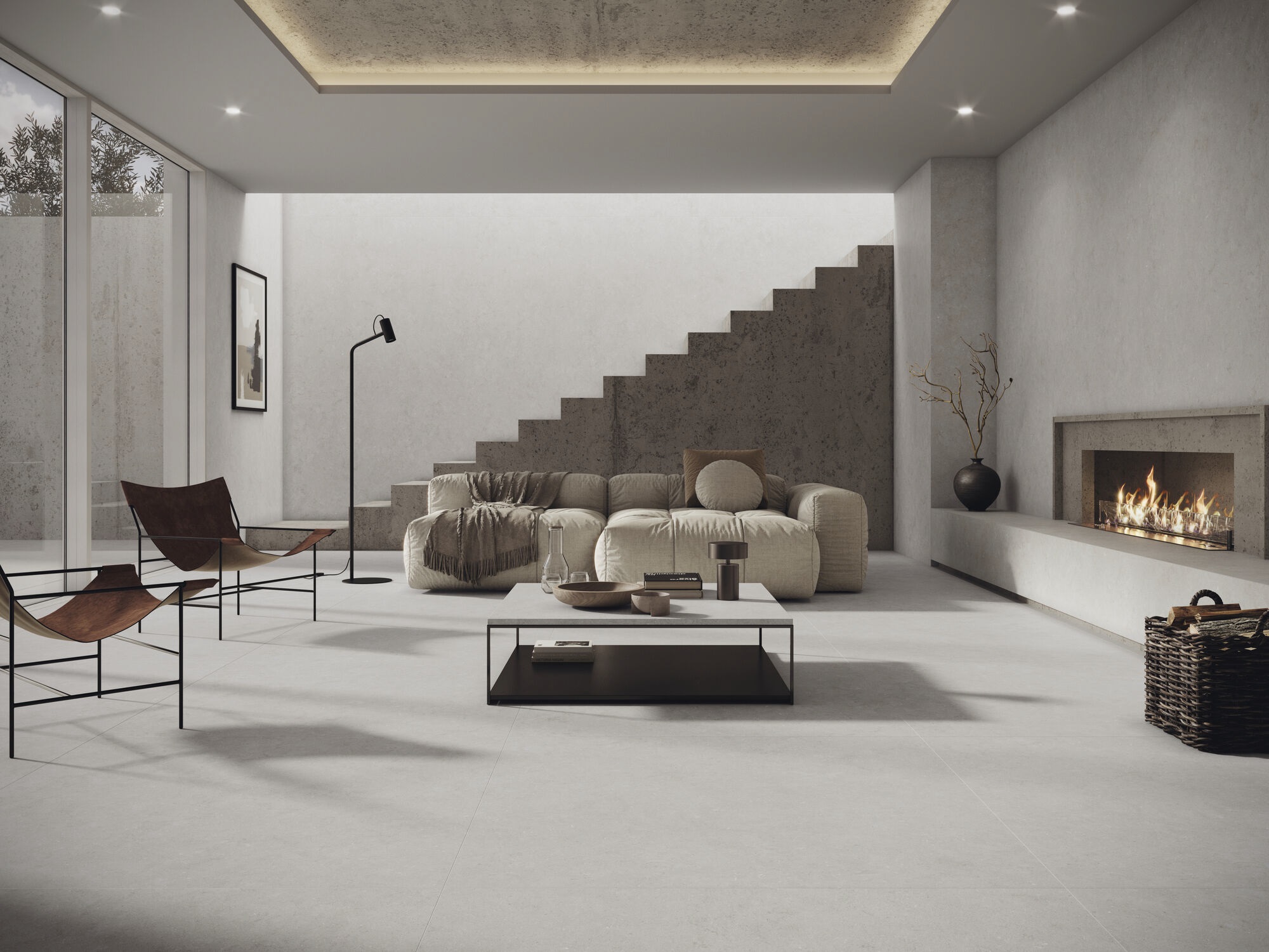 На пол Cronos Pompei Pearl Mate Rc 60x120 - фото 8