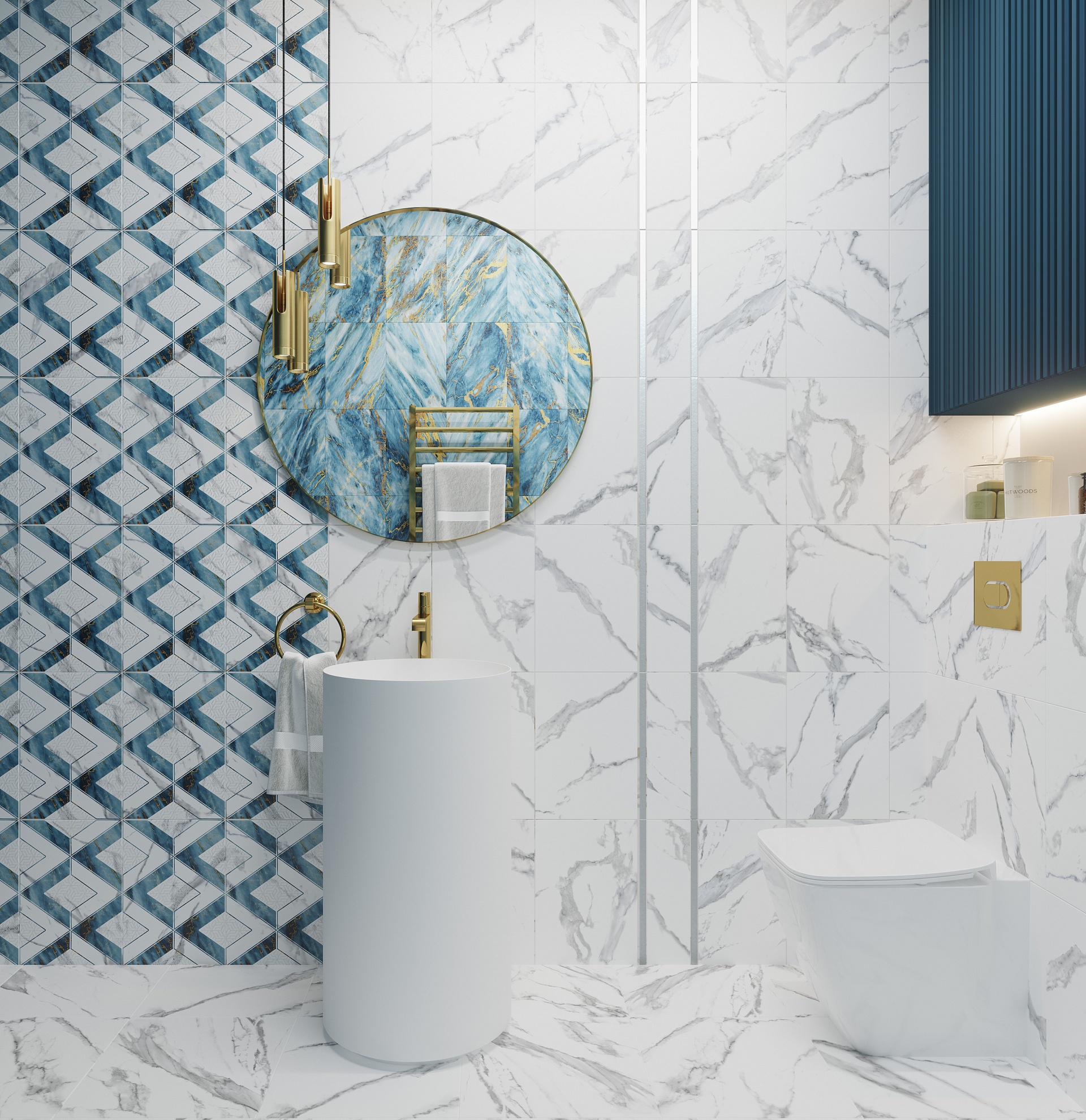 Декор Виченца Темный D1 - фото 10