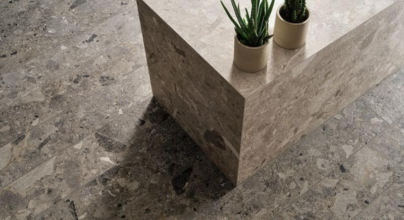 CG621R На пол Frammenta Bianco nat/rett 60.4x120.8 - фото 3