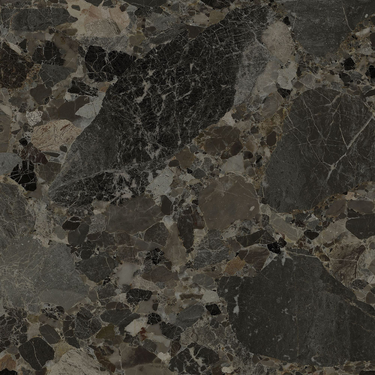 На пол Лонгфорд 5 черный 60х60 - фото 5