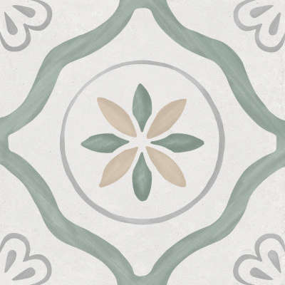 3386036157 На пол Sirocco Green Petals 9мм - фото 2