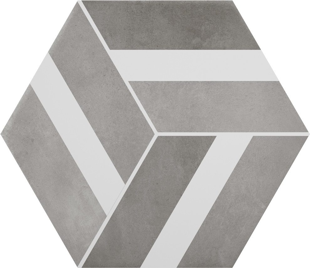 На пол Six Cementine Bari Grey 23x27