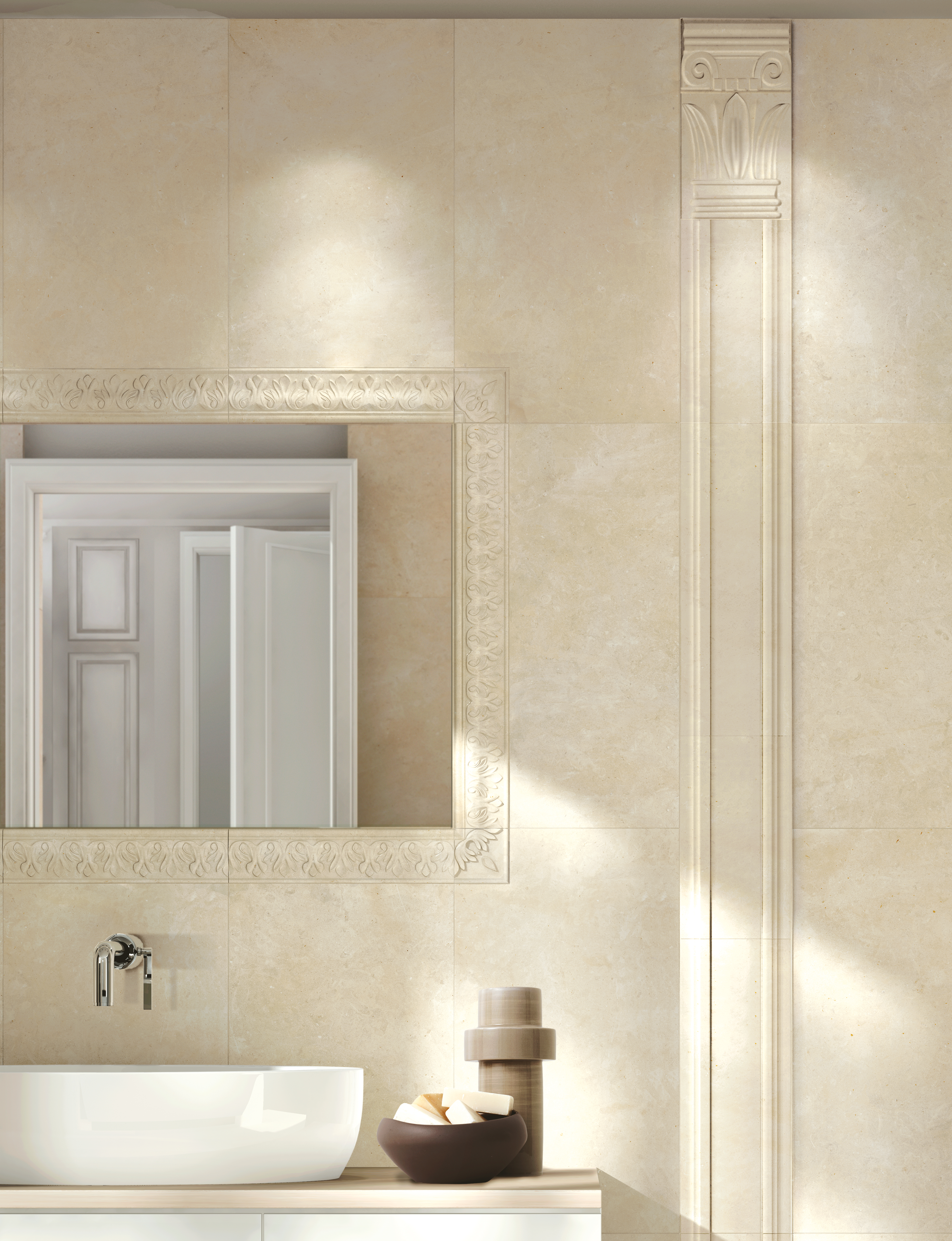 MLLN Декор Pietra Di Noto Angolo Beige Fascia 14.5 - фото 6