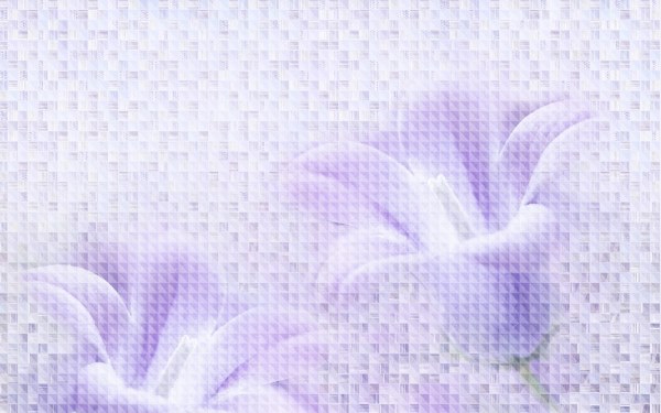 122984 Декор Bella Фиолетовая Деко-1