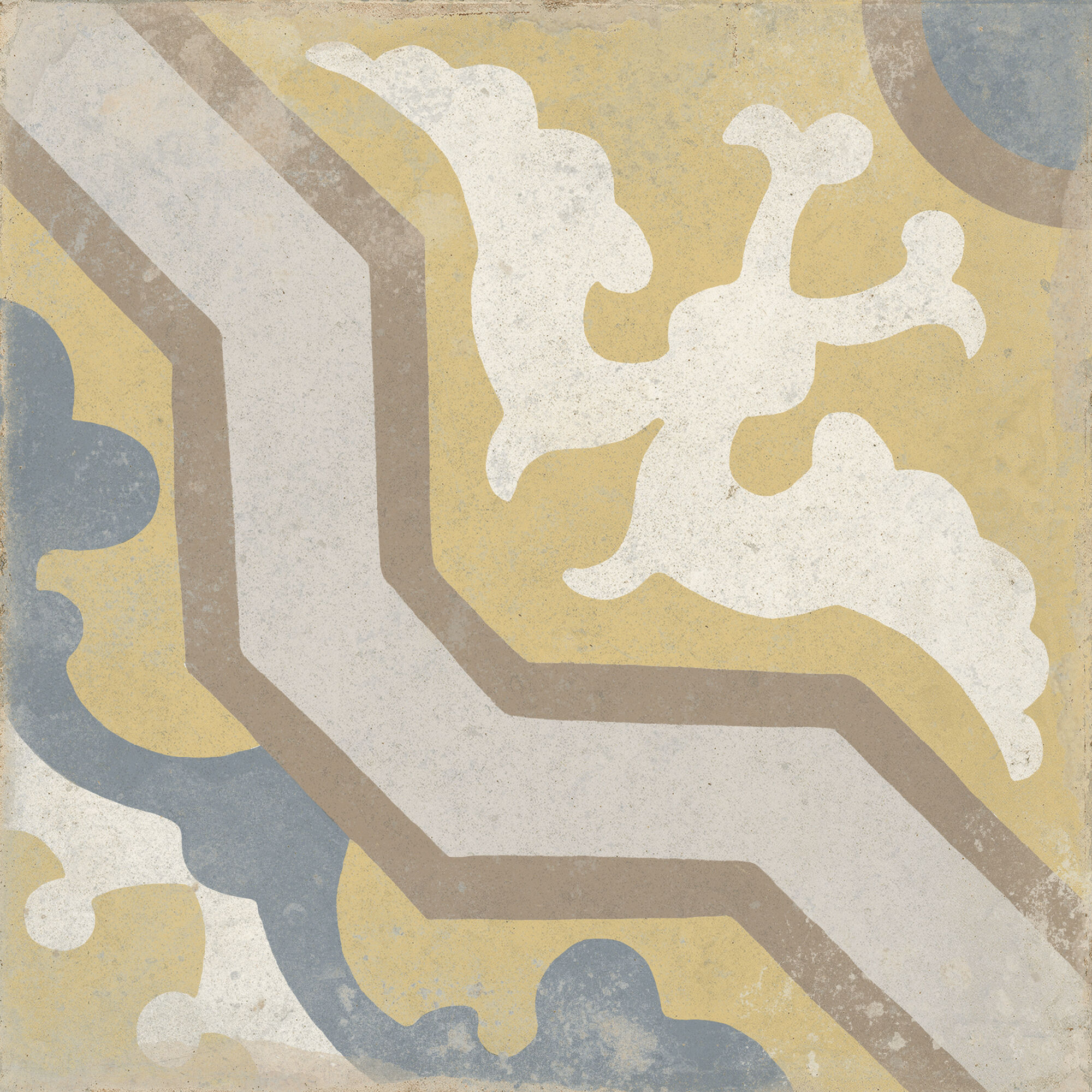 41558 На пол Fs 1827 Mustard 22.3x22.3x0.9