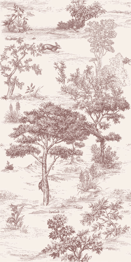 CAZ4 Декор Papier Maison Purple SP SQ 6mm 60x120