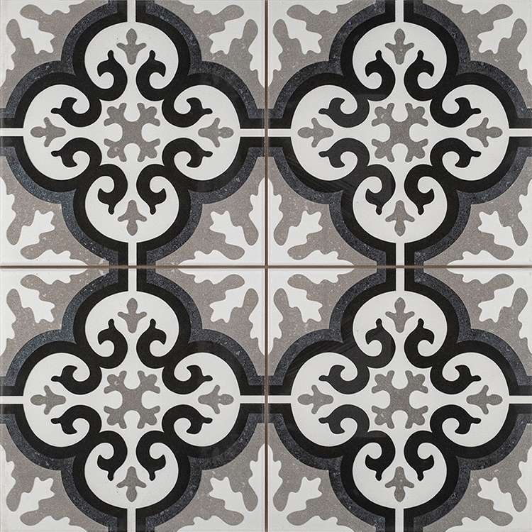 На пол Manisa Black Pre-cut 45x45