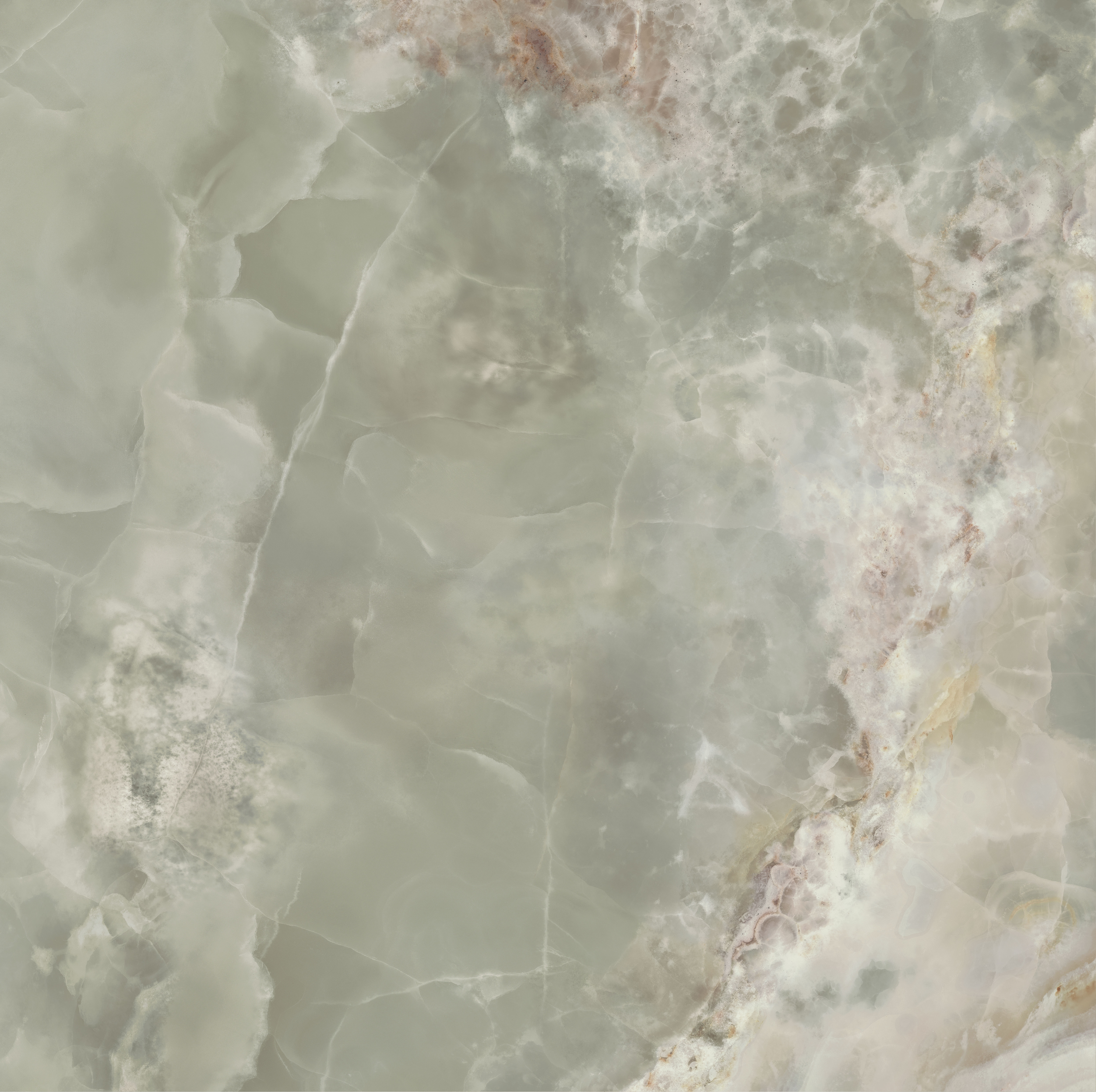 KM6060G0732R На пол Сен-Тропе Зелёный светлый лаппатированный обрезной 60x60x0.9 - фото 7