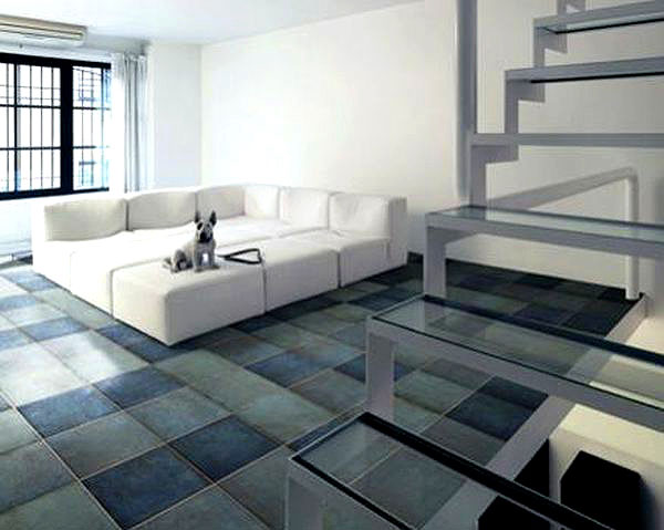 Декоративная вставка Materia Azul Taco Octogonal 4.8x4.8 - фото 3