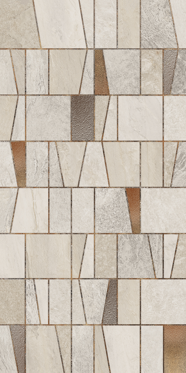 145306 На стену Cristalia Irides Light Natural Rect 60x120