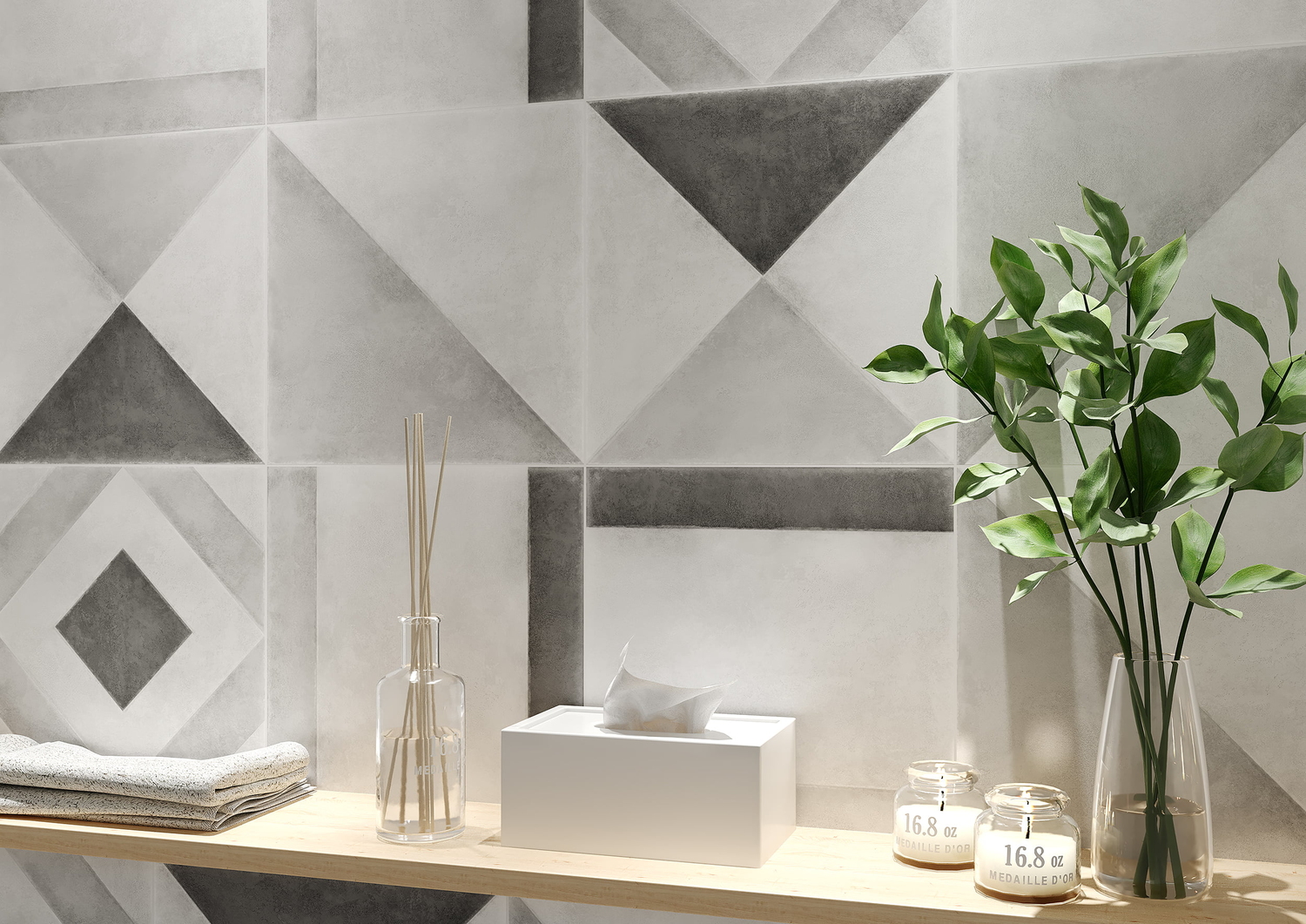 C-MO4A453D Декор Motley Многоцветный цветок - фото 31