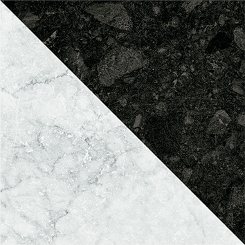 4101199 На пол Dandy Flag Black White 18.6x18.6 - фото 18