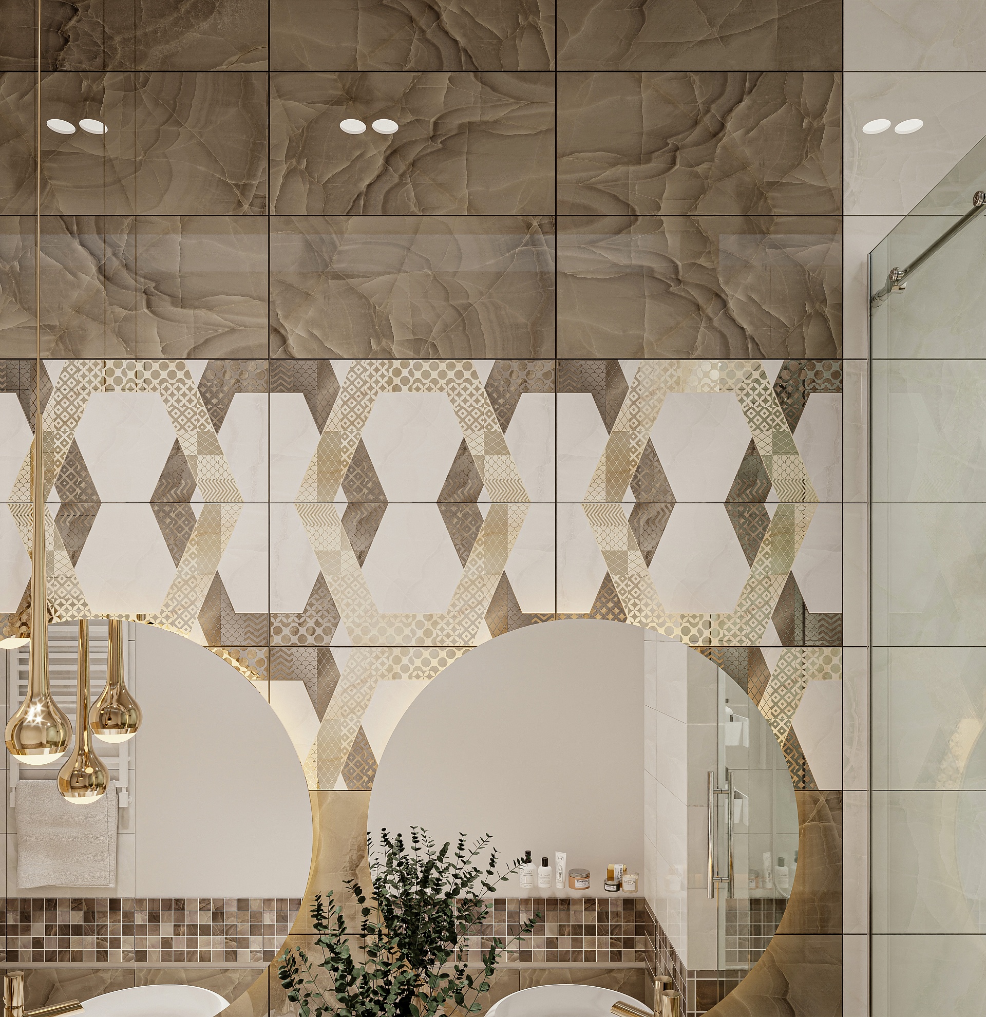 Декор Палермо Светлый D - фото 7