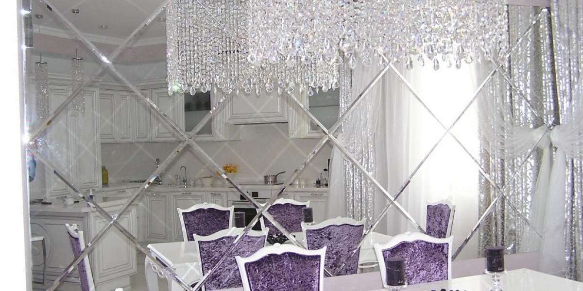 КЗС1-01 На стену Зеркальная плитка Серебряная с фацетом КЗС1-01 18x18 - фото 4