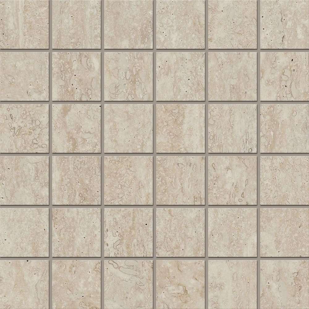 Mosaic/RE02_NS/30x30x8/5x5 Декор Stride RE02 Light Beige Неполированный (5х5) 30x30 - фото 2