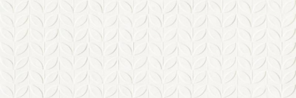 RA6J На стену Vida Struttura Foglia 3D Bianco Rett 30x90