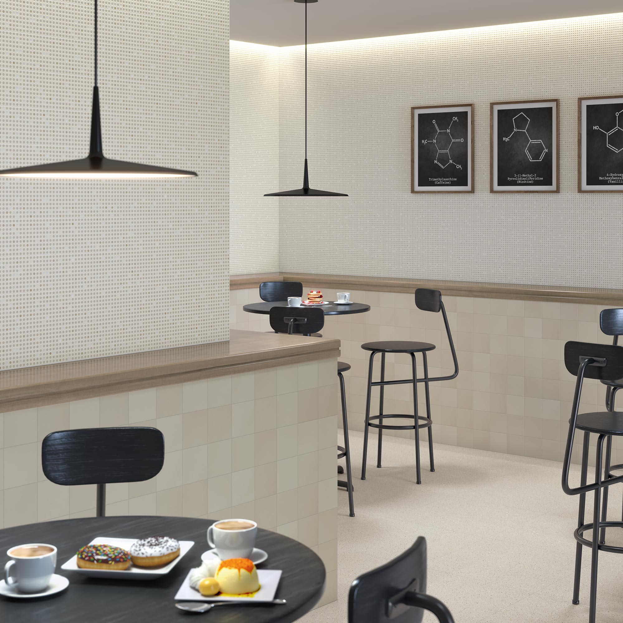 34B3 На стену Zepto Quecto Grafito 13x13 - фото 2