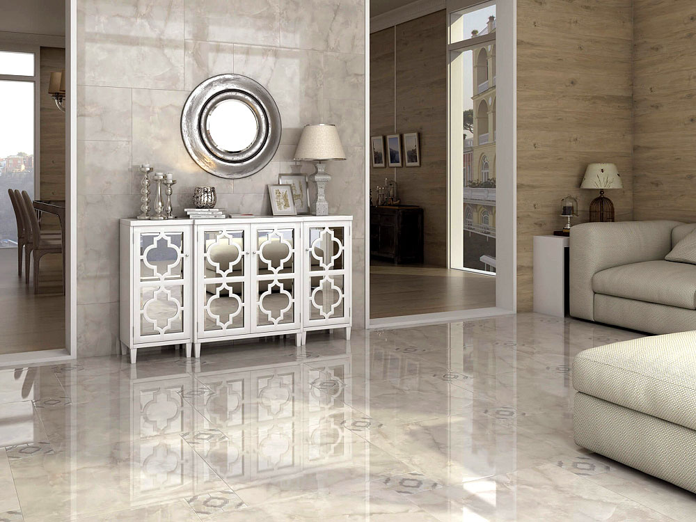 MLD/B64/SG1550L Декоративная вставка Помильяно Беж лаппатированный SG1550L - фото 2