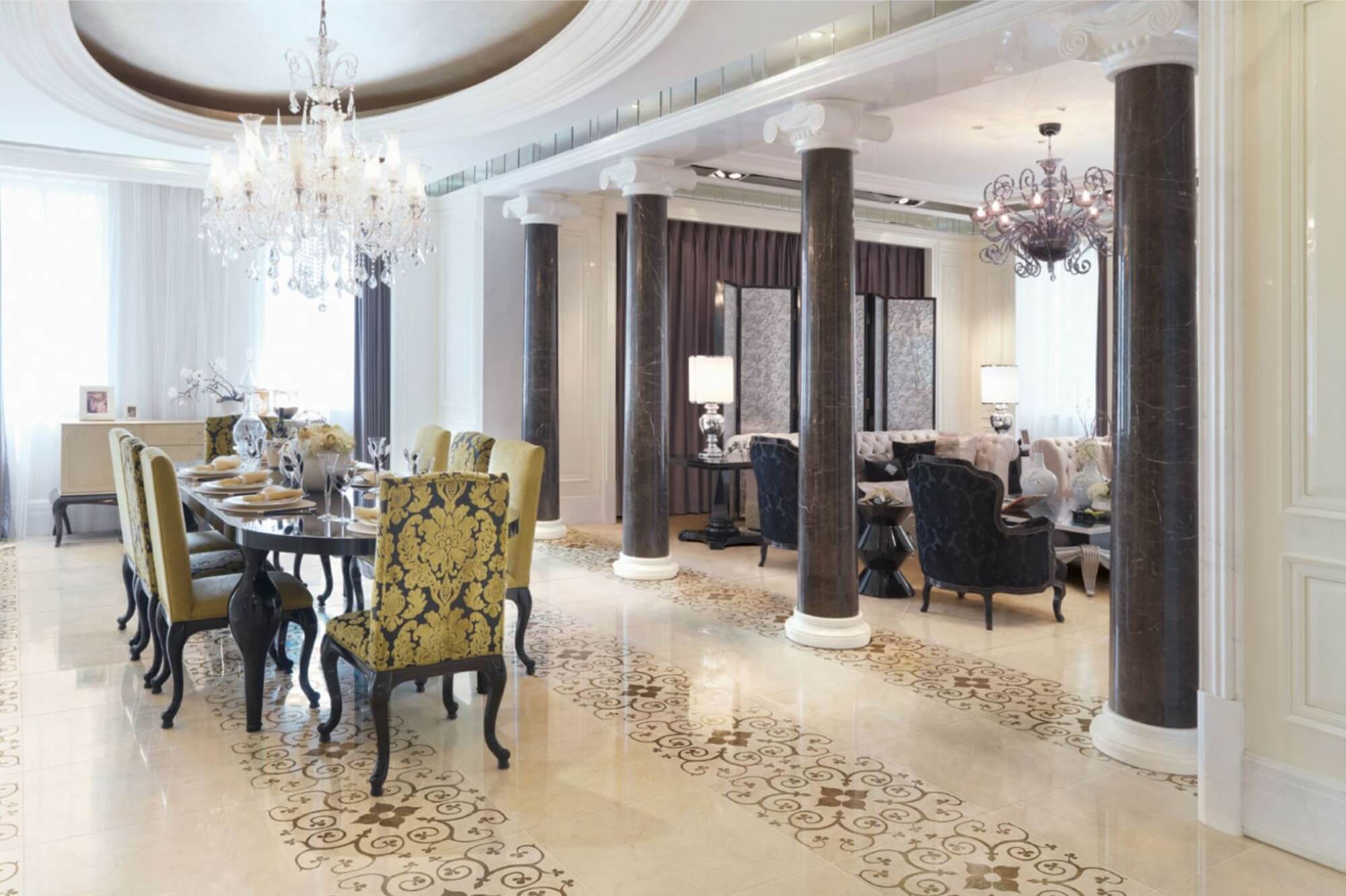 610080000155 Декор Charme Floor Project Перл Вставка Букей Люкс и Реттифицированный - фото 2