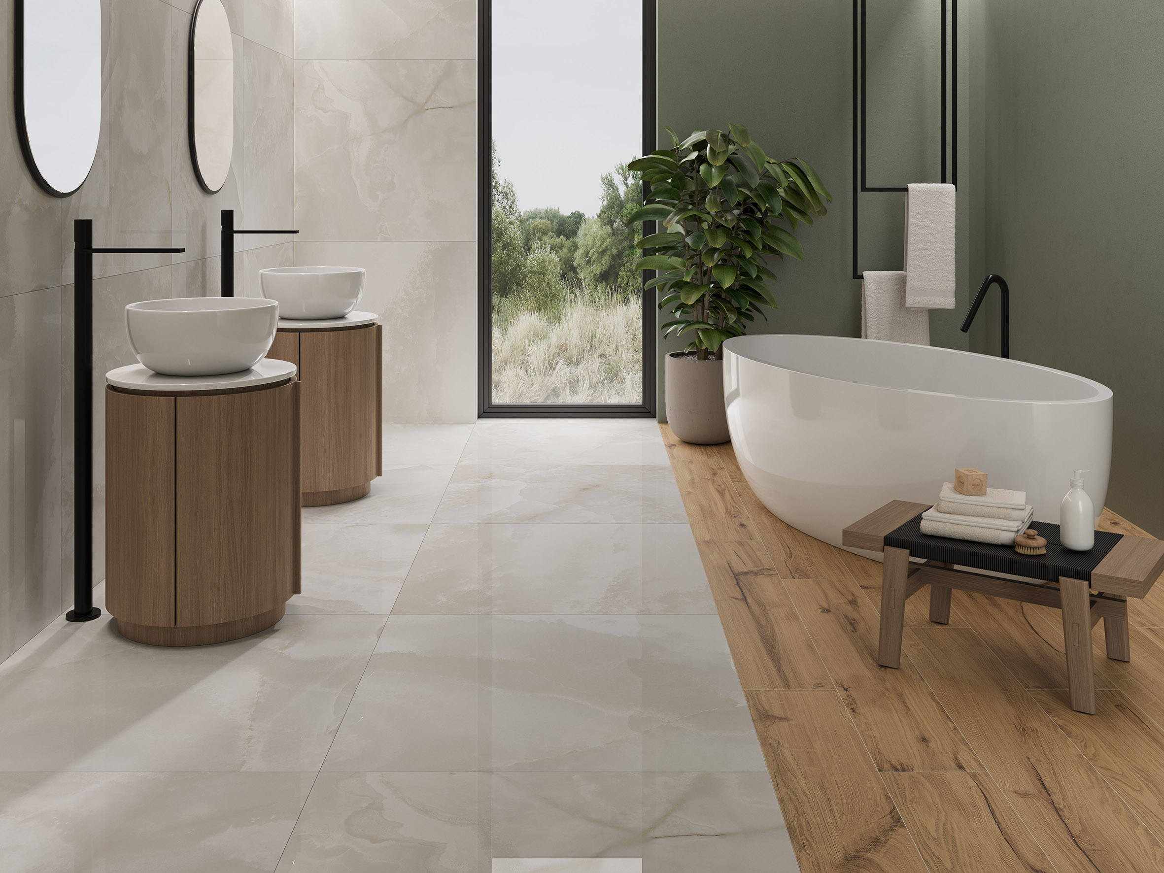 На пол Onix Blanco NPlus 120х120 - фото 12