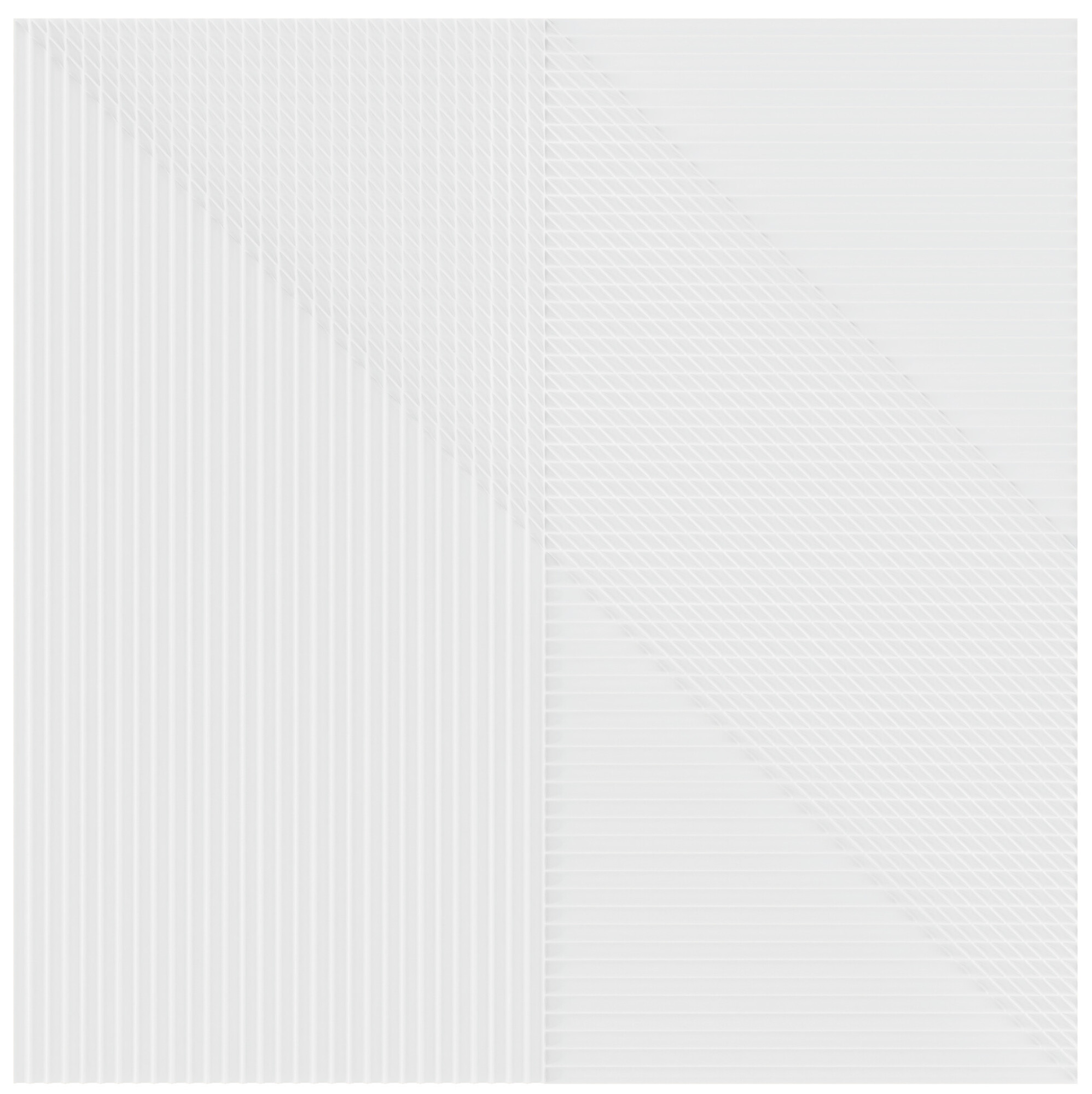 21716 На стену Lins By Yonoh White 20x20 - фото 3