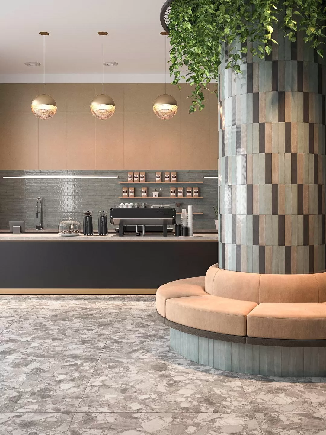 KM6060G0391R20 На пол Чеппо ди Сицилия Серый матовый обрезной 60x60x2 - фото 11