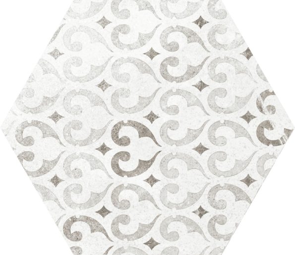 22099 Декор Hexatile Cement Garden Grey - фото 14